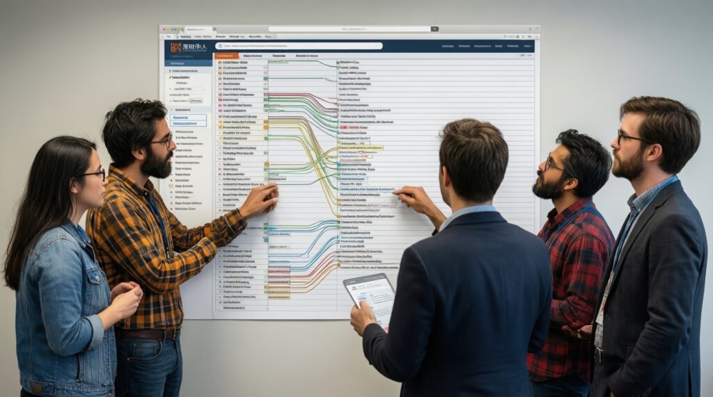 Как собрать структуру сайта (карта сайта) за 30 минут: практический подход - иллюстрация