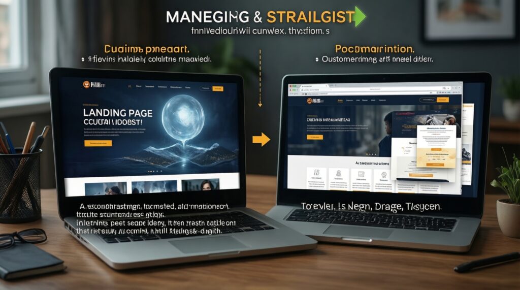 Лендинг или многостраничник: что лучше для вашего продукта/услуги - иллюстрация