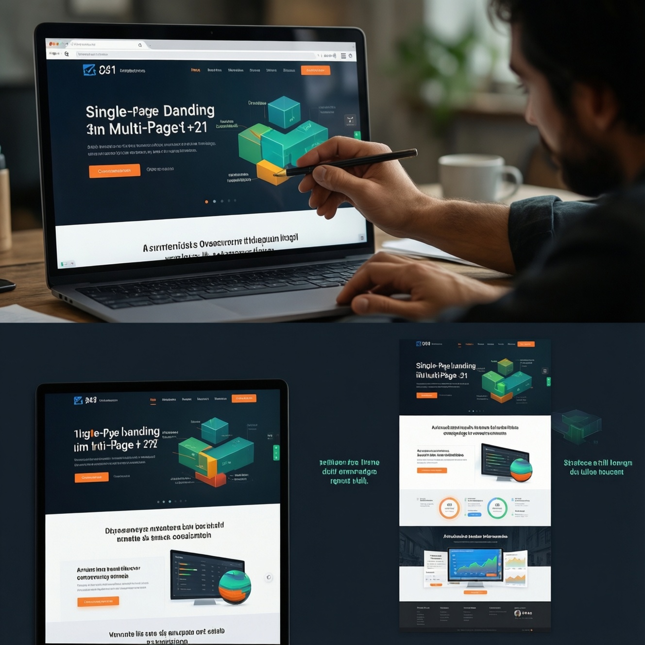 Лендинг или многостраничник: что лучше для вашего продукта или услуги