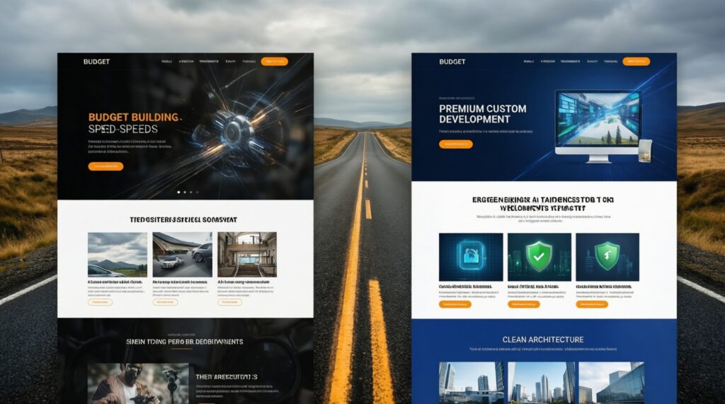 Как выбрать между Tilda, WordPress и кастомной разработкой: простая схема принятия решения - иллюстрация