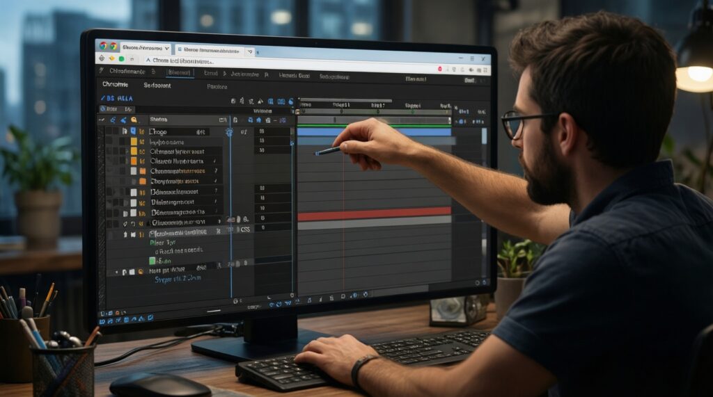 Скорость загрузки: что влияет на Core Web Vitals и как ускорить сайт без потери дизайна - иллюстрация